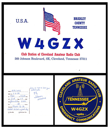 Cleveland Amateur Radio Club W4GZX 1992 Special Event QSL Card