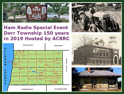 Dorr Township 150th Anniversary Special Event Setup