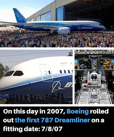 Boeing 787 Dreamliner Rollout Special Event