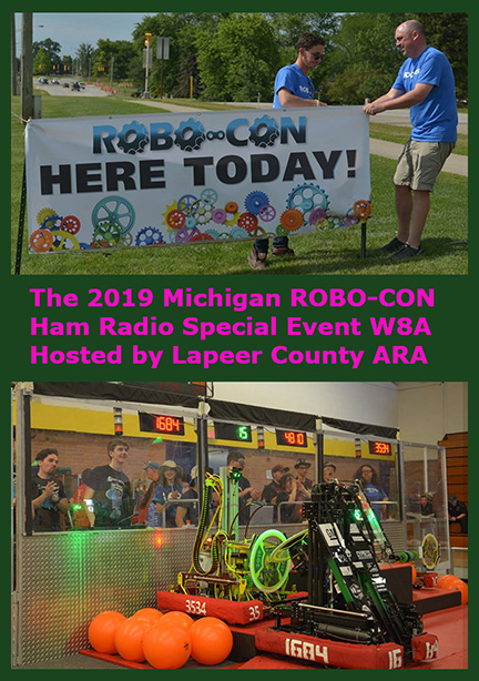 Michigan ROBO-CON Special Event W8A Setup