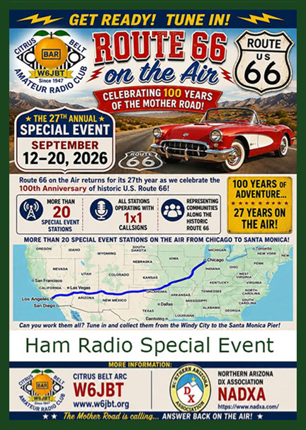 Route 66 On the Air 100th Anniversary Special Event